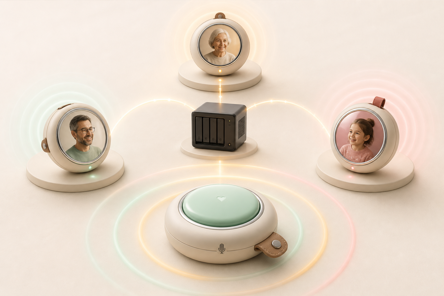 OurButton 대표 제품 화면